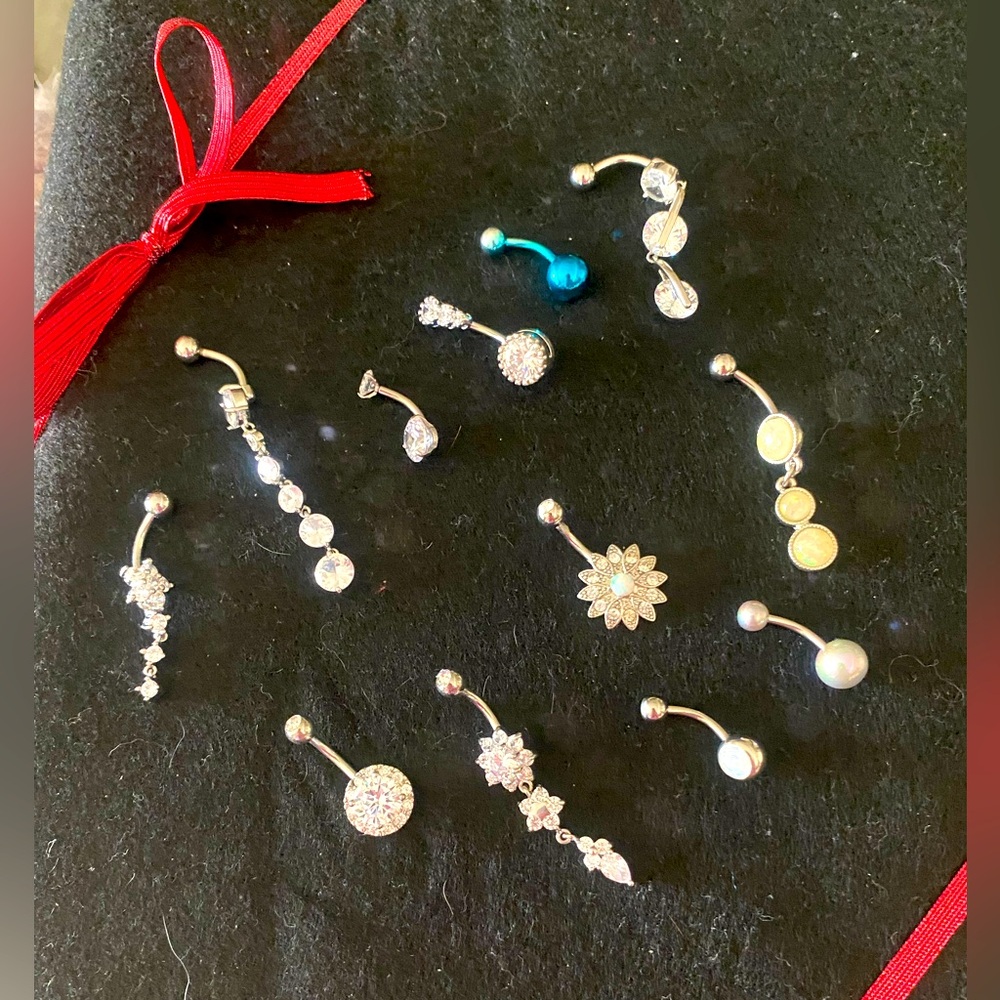 Lot of women’s Jewelry Body Piercings